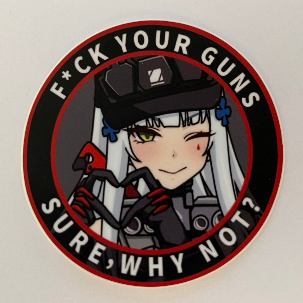 If You Say So 3" Circle Sticker