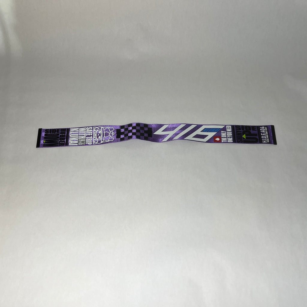 Safe Trip 416 Bag Tag (Printed Night Glow)