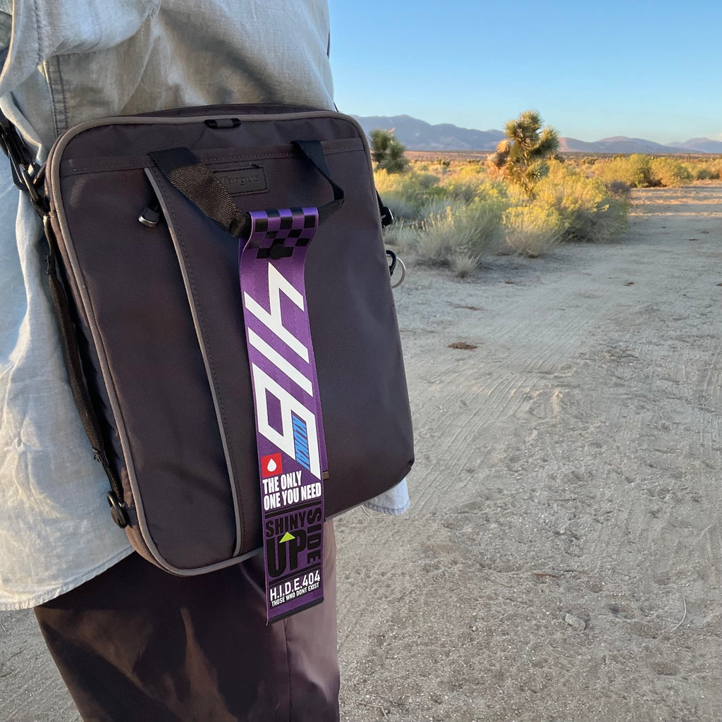 Safe Trip 416 Bag Tag (Printed Night Glow)