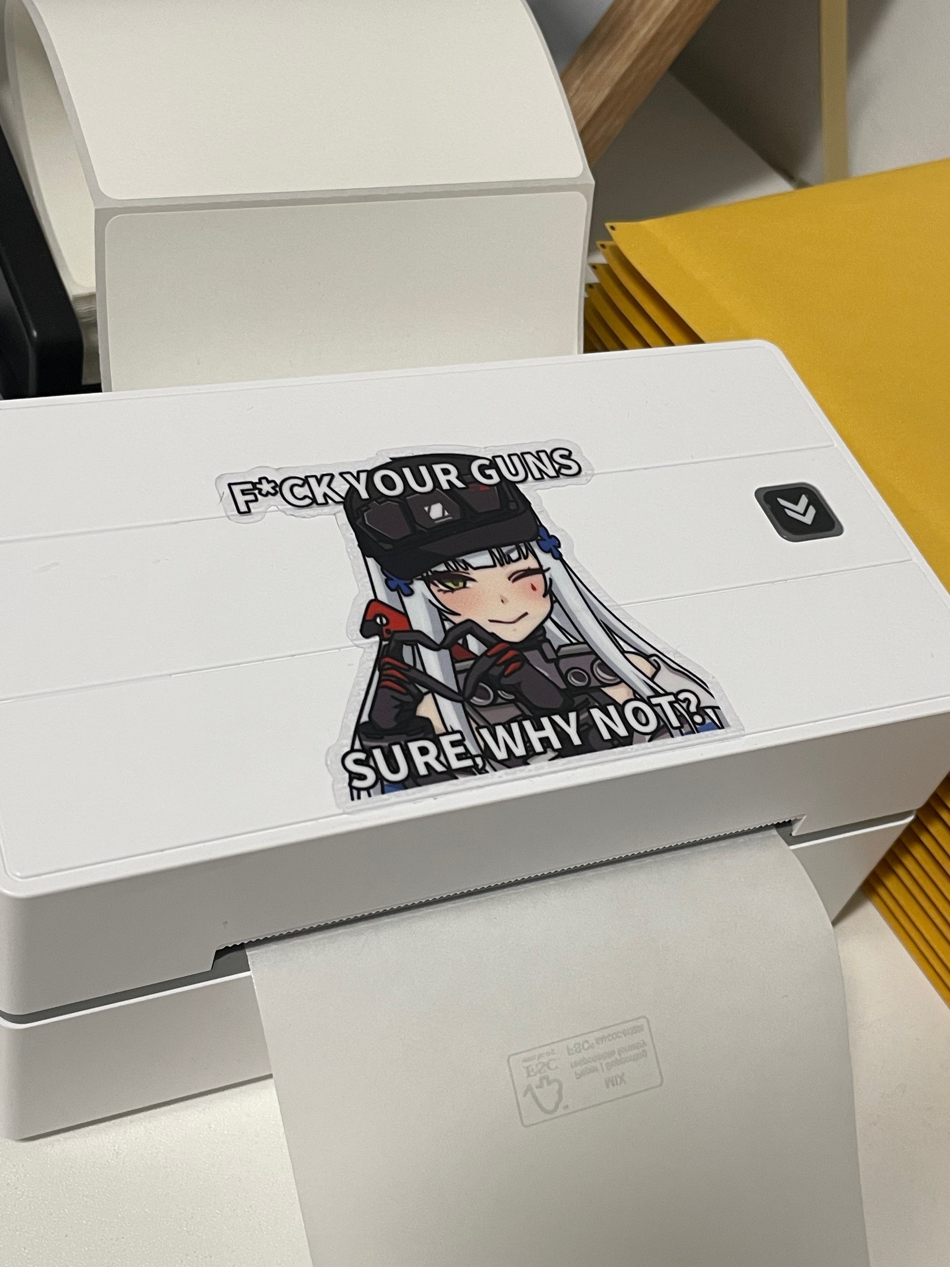 If You Say So 3" Sticker