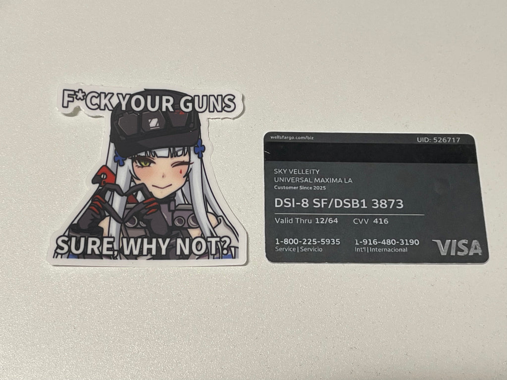 If You Say So 3" Sticker