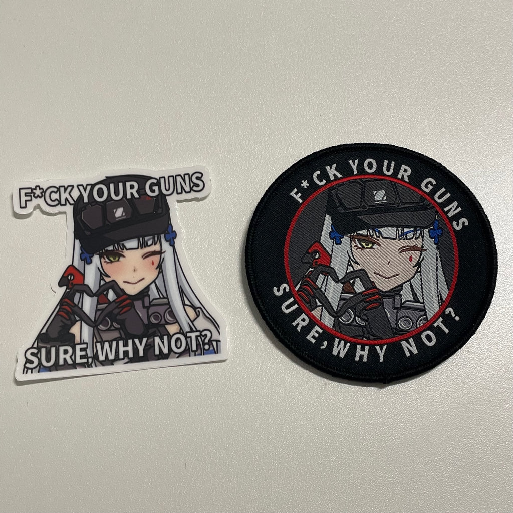 If You Say So Patch and Sticker Bundle