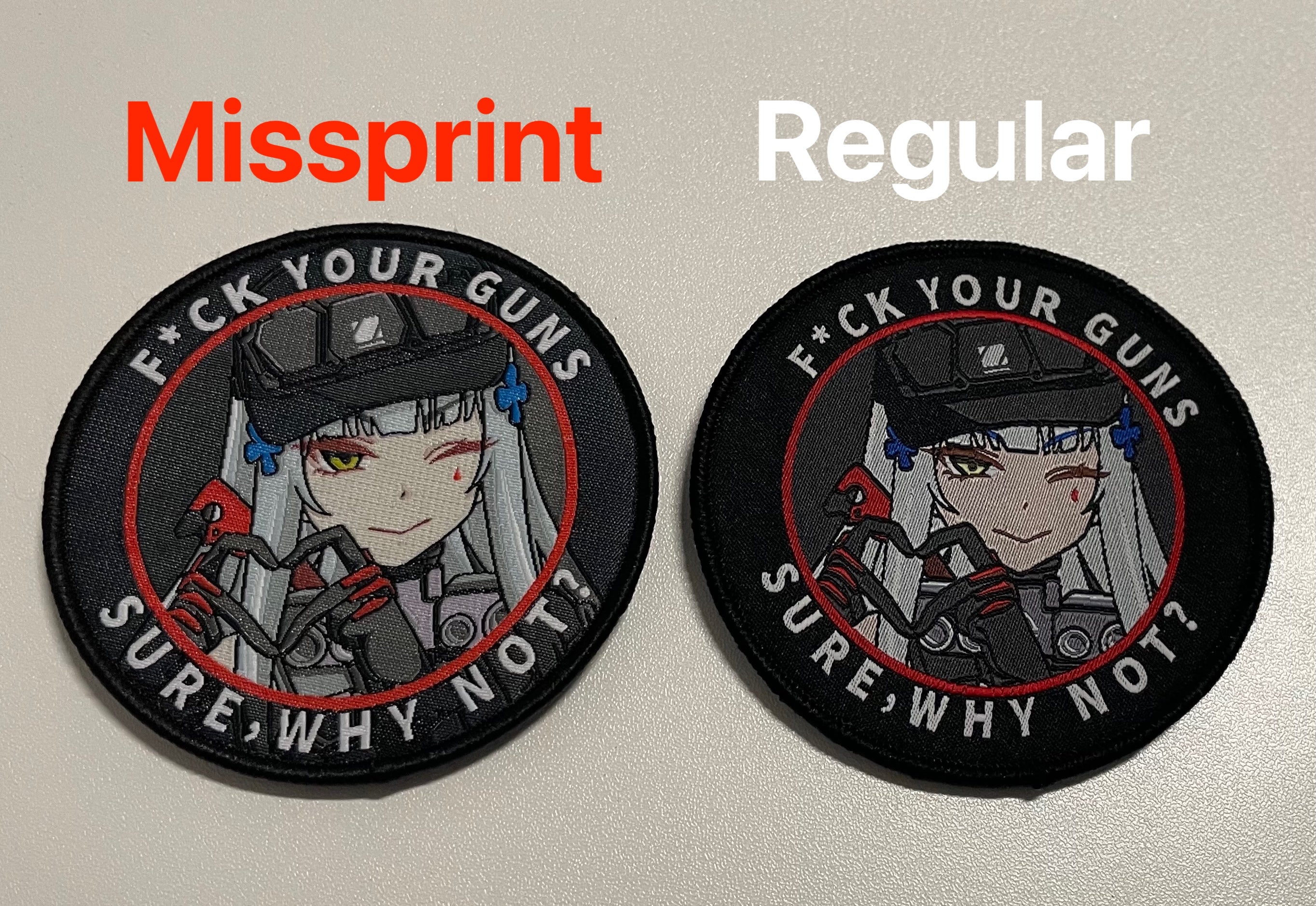 kompromisse krauts (Quality Control Reject Patches)