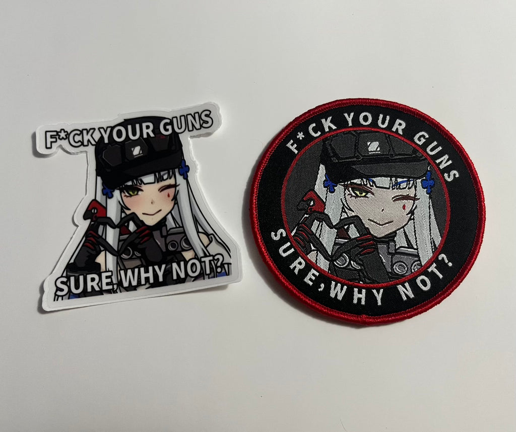 If You Say So Patch and Sticker Bundle