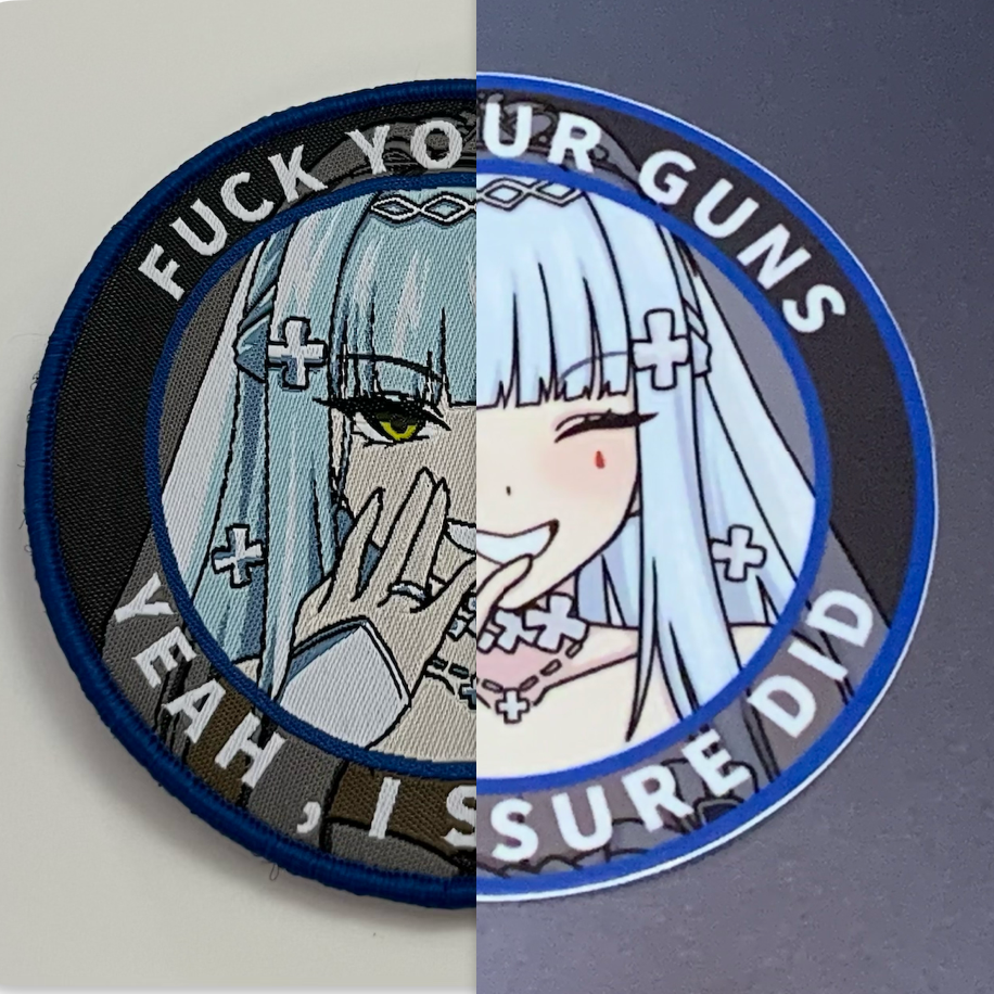 Yeah I Sure Did Patch and Sticker Bundle