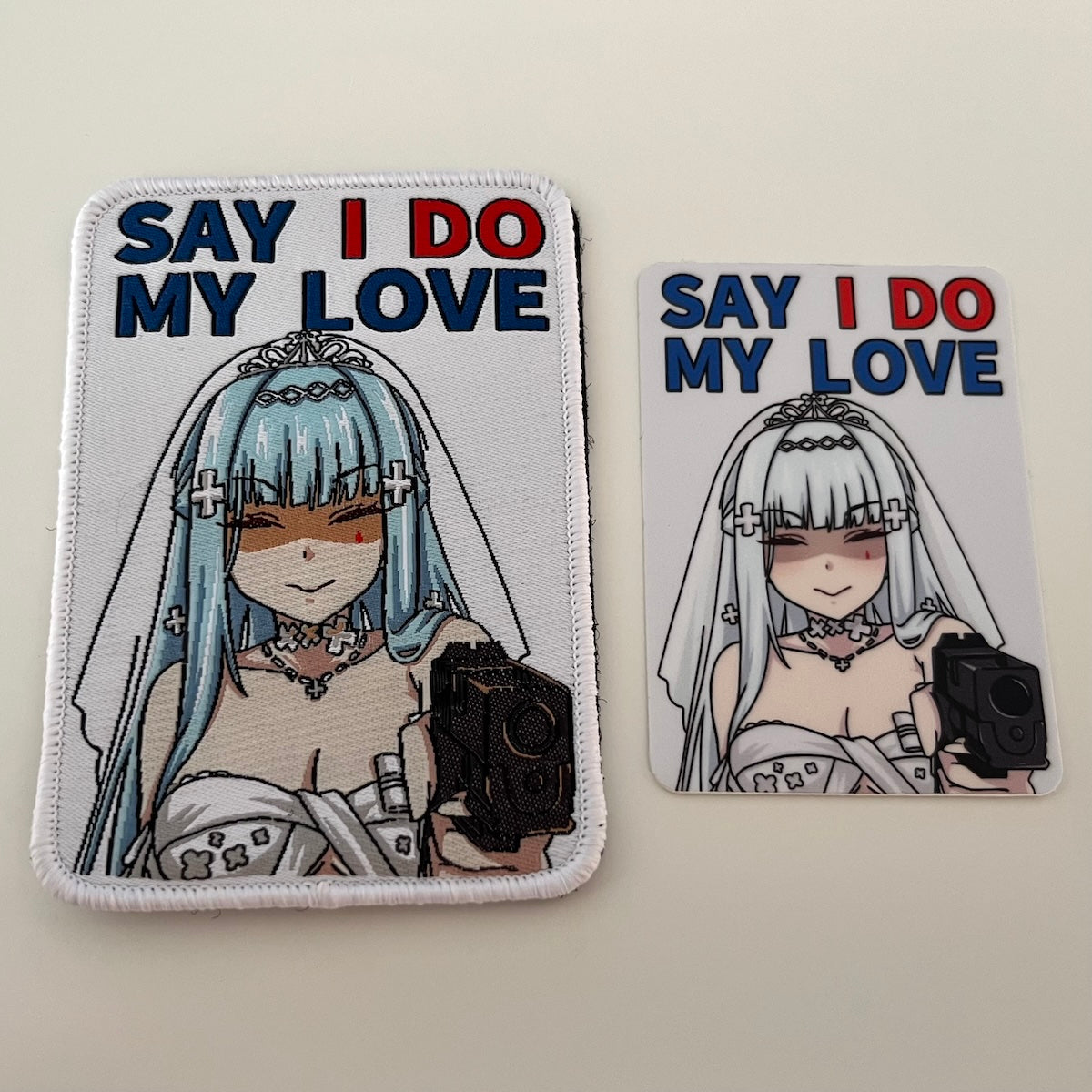 Say I Do, My Love Patch and Sticker Bundle